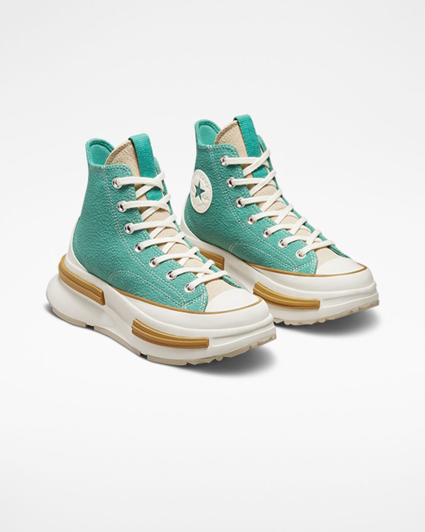 Tenisky Vysoke Converse Run Star Legacy CX Textured Panske Zelene | SK KQJ11G3